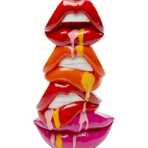 KARE Design Porta-velas Lábios 30cm Outlet