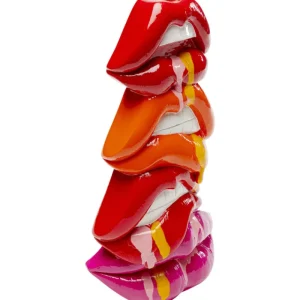 KARE Design Porta-velas Lábios 30cm Outlet