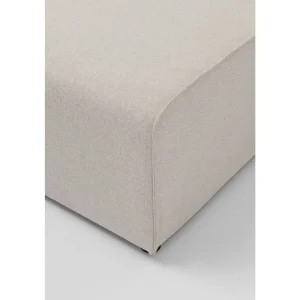 KARE Design Pouff Infinity Elements Creme 80x100 cm Fashion