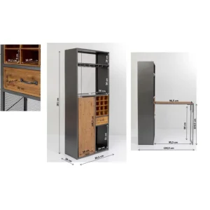 KARE Design Prateleira de Bar Vinoteca Outlet