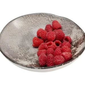 KARE Design Prato de sopa Savannah Castanho/Cinzento Mate Ø20cm Clearance