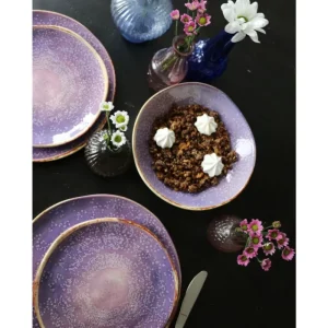 KARE Design Prato de sopa Shirley Violeta Ø21cm Discount