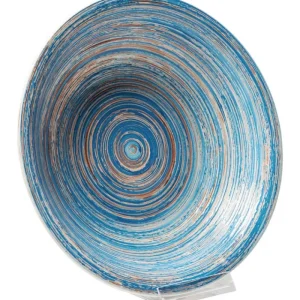 KARE Design Prato Deep Swirl Azul Ø21cm Online
