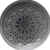 KARE Design Prato Sicilia Mandala Cinzento Ø21cm Outlet