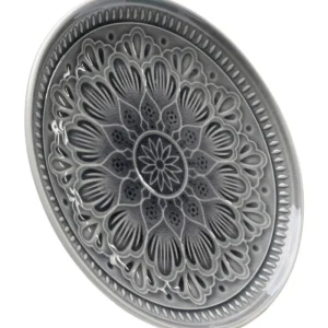 KARE Design Prato Sicilia Mandala Cinzento Ø21cm Outlet