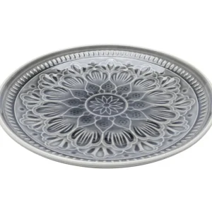 KARE Design Prato Sicilia Mandala Cinzento Ø21cm Outlet