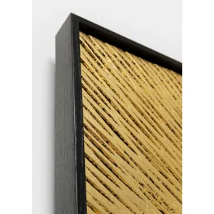 KARE Design Quadro Art Geometric Circle Dourado 120x120cm Sale