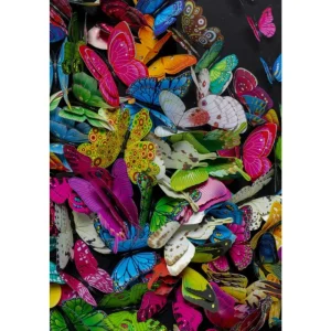 KARE Design Quadro c/ moldura Farfalla 120x120cm New