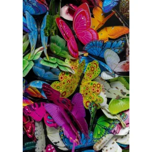 KARE Design Quadro c/ moldura Farfalla 120x120cm New