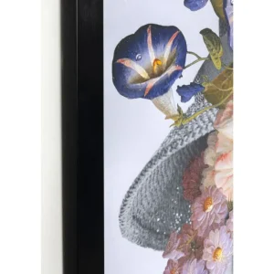 KARE Design Quadro c/ moldura Flower Lady Pastel 152x117cm Outlet