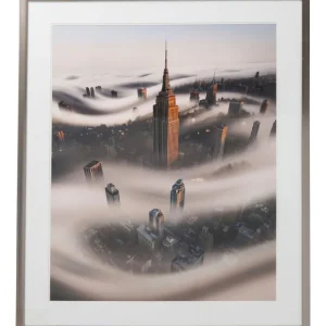 KARE Design Quadro c/ moldura NY Storm 90x100cm Hot