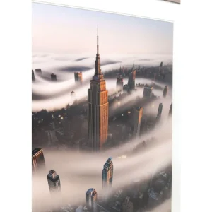 KARE Design Quadro c/ moldura NY Storm 90x100cm Hot