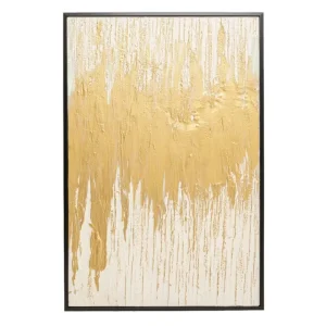 KARE Design Quadro com moldura Abstract Branca 80x120 cm Best
