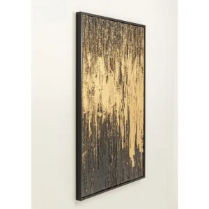 KARE Design Quadro com moldura Abstract Preta 80x120 cm Discount