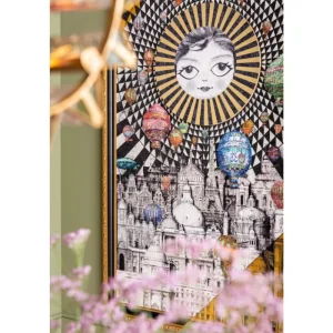 KARE Design Quadro com Moldura Balloons 160x260 cm Hot