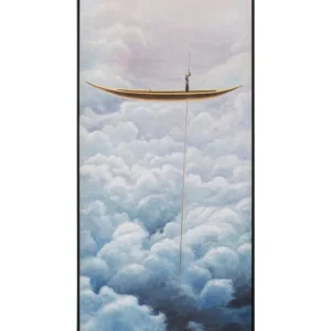 KARE Design Quadro com Moldura Cloud Boat 60x120 cm Online