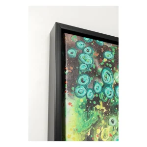 KARE Design Quadro com Moldura Dust Cinzento 100x100cm Online