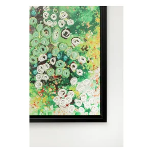 KARE Design Quadro com Moldura Dust Cinzento 100x100cm Online