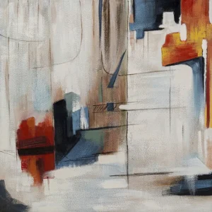 KARE Design Quadro com Moldura Visione Obliquo 100x100 cm Sale