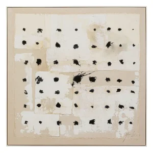 KARE Design Quadro de pintura Pontos criativos 123x123cm Hot