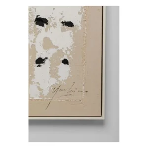 KARE Design Quadro de pintura Pontos criativos 123x123cm Hot