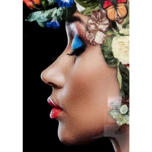 KARE Design Quadro de vidro Bunch of Flowers 150x100 cm Clearance