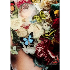 KARE Design Quadro de vidro Bunch of Flowers 150x100 cm Clearance