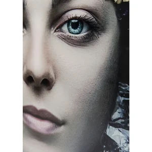 KARE Design Quadro de Vidro Flower Art Lady 120x120cm Online