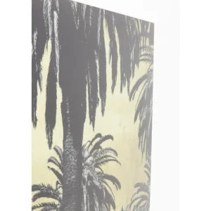 KARE Design Quadro de Vidro Metallic Palms 120x180cm New