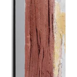 KARE Design Quadro em tela Art Splash Laranja 90x120 cm Outlet