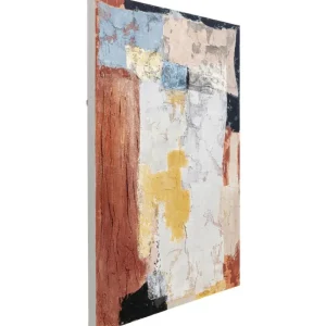 KARE Design Quadro em tela Art Splash Laranja 90x120 cm Outlet