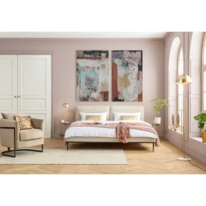 KARE Design Quadro em tela Art Splash Laranja 90x120 cm Outlet