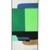 KARE Design Quadro emoldurado Abstract Shapes Green 73x143cm Online