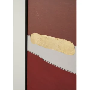 KARE Design Quadro emoldurado Abstract Shapes Pink 73x143cm Best