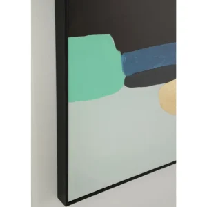 KARE Design Quadro emoldurado Abstract Shapes Green 73x143cm Online
