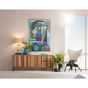 KARE Design Quadro Geometric Woman 100x150 cm Online