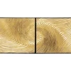 KARE Design Quadro Wave Gold (Conj. 2) New