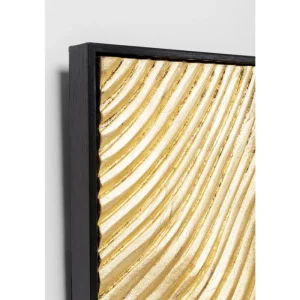 KARE Design Quadro Wave Gold (Conj. 2) New