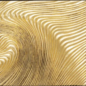 KARE Design Quadro Wave Gold (Conj. 2) New