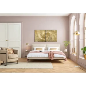 KARE Design Quadro Wave Gold (Conj. 2) New