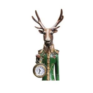 KARE Design Relógio de mesa Gentleman Deer Clearance