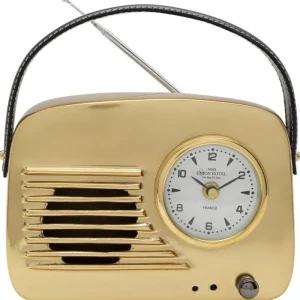 KARE Design Relógio de Mesa Nostalgie Handlee 2x22cm New