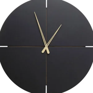 KARE Design Relógio de parede Andrea Preto 60 cm Ø Best