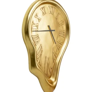 KARE Design Relógio de parede Big Drop Dourado 92x127 cm Hot