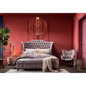 KARE Design Relógio de Parede Clip Gold Ø107cm Best