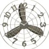 KARE Design Relógio de parede Fan Blade 61 cm Ø Best