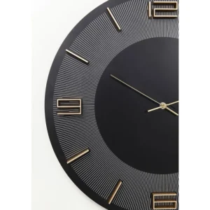 KARE Design Relógio de Parede Leonardo Preto/Dourado Discount