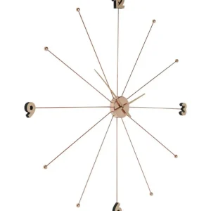 KARE Design Relógio de Parede Like Umbrella Rose Gold Hot