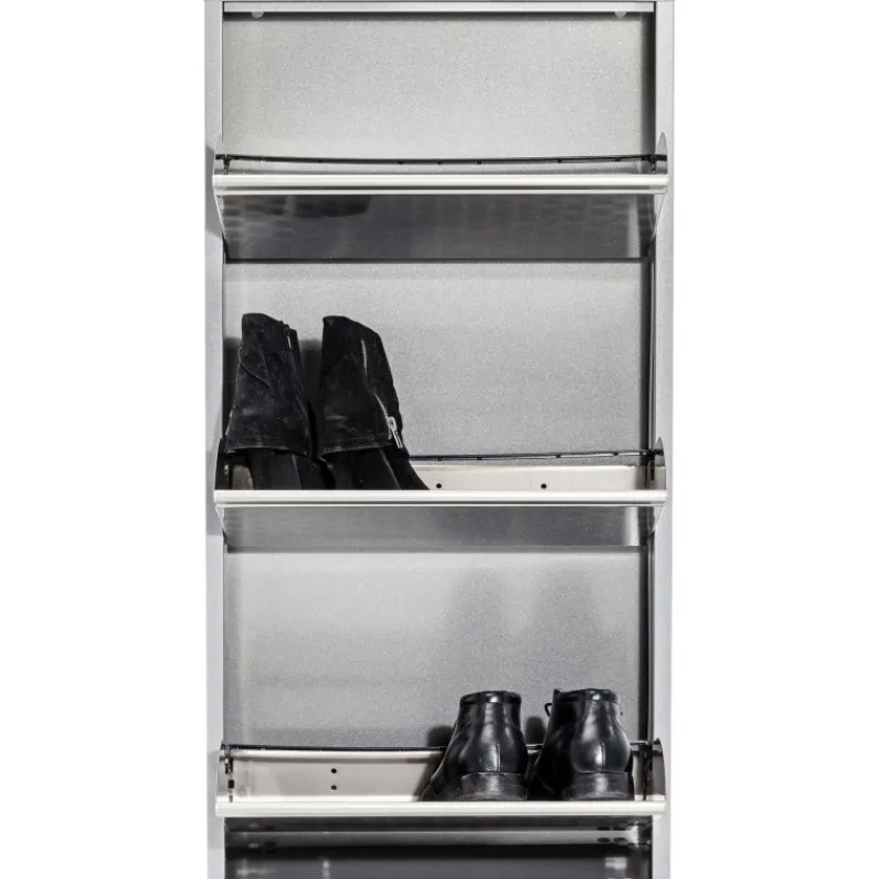 sapateira_caruso__pratead_1-1.webp KARE Design Sapateira Caruso 3 Prateado Escovada Online