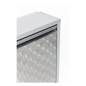 KARE Design Sapateira Caruso 5 Prateada Escovada Outlet